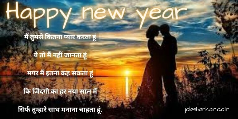 Happy New Year Shayari For GF